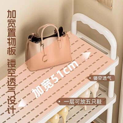 鞋架简易架子铁艺多层门