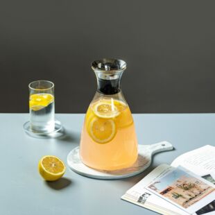 北欧丹麦SOLO冷水壶家用大容量耐热凉水壶加厚防爆凉白开水玻璃壶