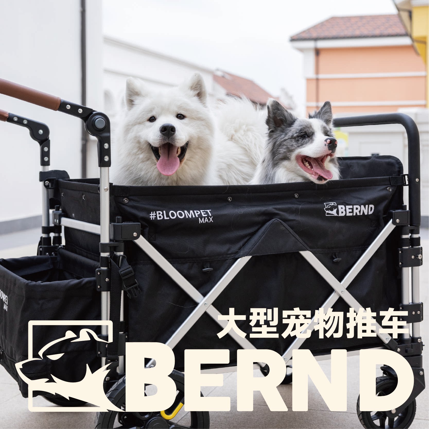 BERND大型宠物户外推车可折叠图片