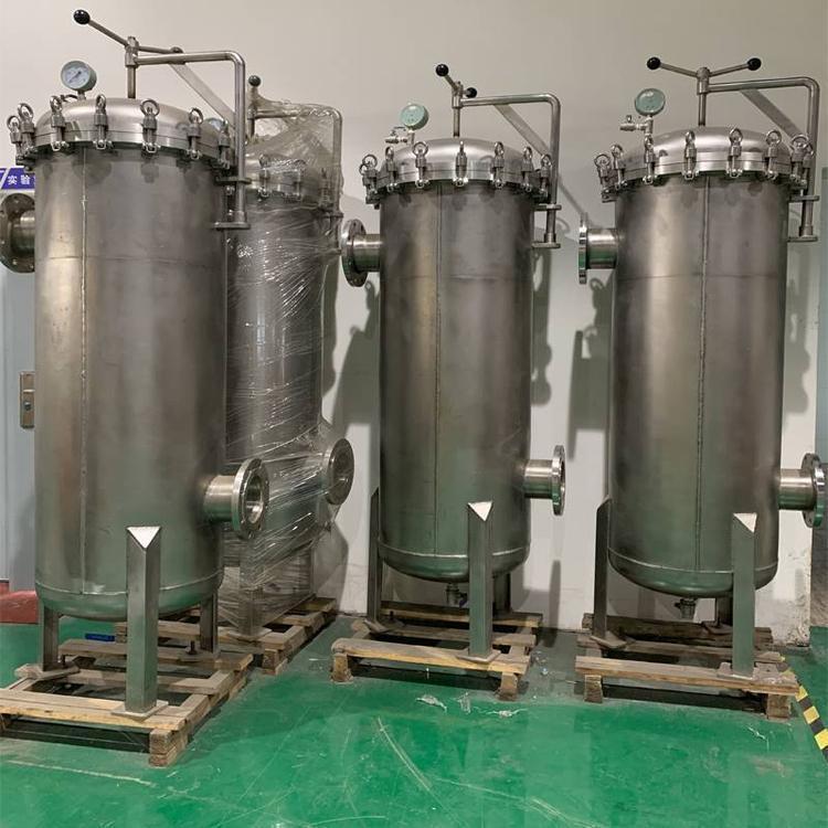 国海煤化工业用304不锈钢高精过滤器 保安大流量过滤器LFDR-1-60