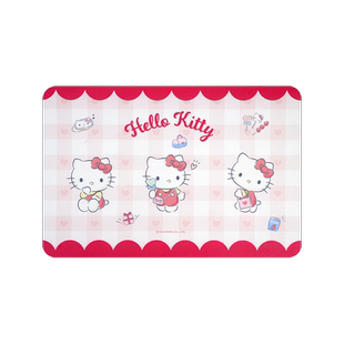 游器物三丽鸥餐垫餐桌隔热垫桌布沥水垫垫子高级库洛米硅胶餐垫