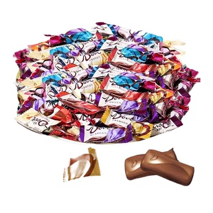 德芙巧克力散装 40粒好吃送女友喜糖果零食年货 丝滑6g