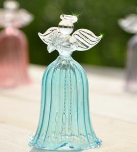 日本江户风铃天使风铃多色供选 唯美玻璃工艺品