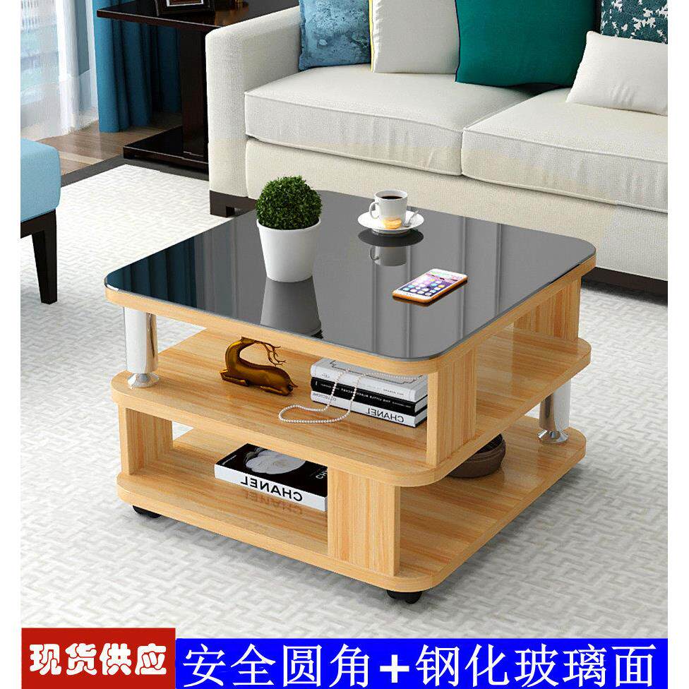 可移动小茶几简约现代家用小户型桌子客厅沙发边几阳台带轮小方桌,住宅家具,角几/边几,淘宝优惠券,粉丝福利购,淘宝优惠卷