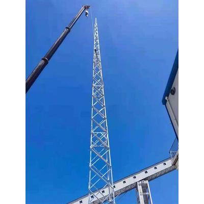 避雷塔独立接闪杆避雷塔塔4四角避雷塔 20米避雷针塔四柱角钢厂家