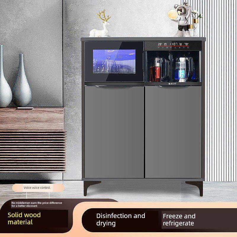 多功能智能语音实木茶吧机家用带消毒柜奶瓶烘干冷冻冷藏餐边柜,厨房电器,茶吧机/泡茶机,淘宝优惠券,粉丝福利购,淘宝优惠卷