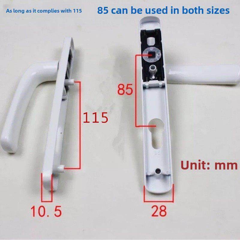 铝合金门锁拉手平板门锁拉手断桥门锁拉手面板断桥门拉手门锁拉手,基础建材,机械门锁,淘宝优惠券,粉丝福利购,淘宝优惠卷