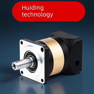 60行星减速器齿轮400W伺服电机直齿输出Plf60直角减速器带步进