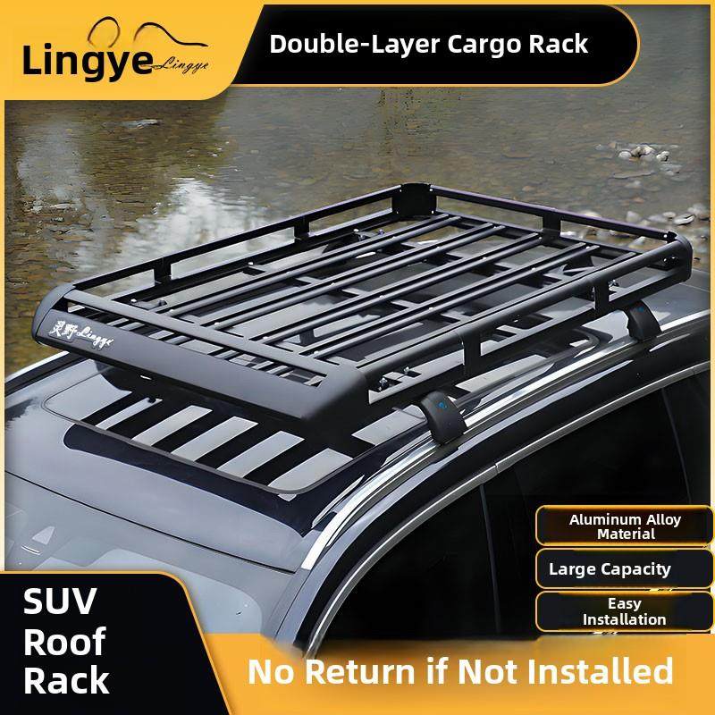 灵野Suv车顶行李架汽车车顶行李架通用铝合金行李架