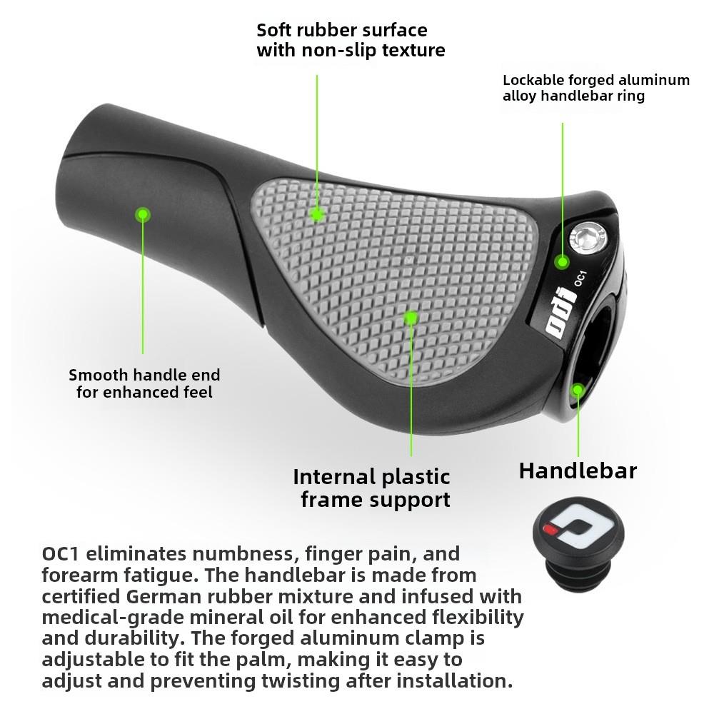跨境美国ODI自行车人间肉球握把 山地折叠车可锁竞速覆古把套