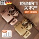 柜门五金配件磁吸整体橱柜锁扣吸合器门碰珠卡扣碰珠强力磁吸按压