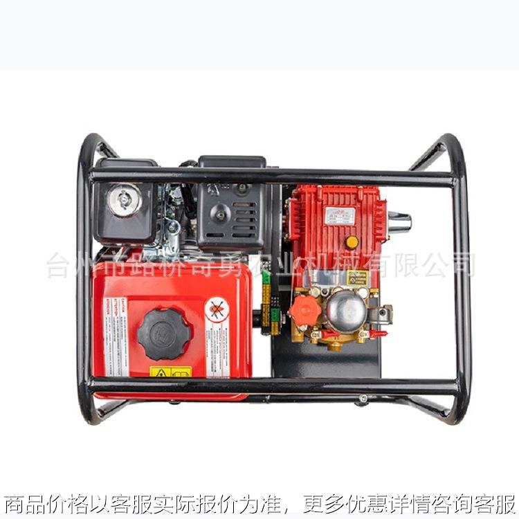 170F汽油机配26型三缸柱塞泵喷雾器农用打药机