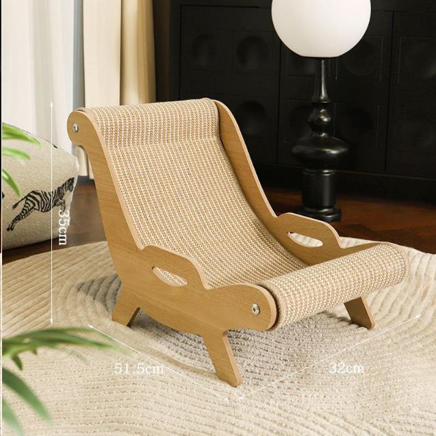 猫抓板摇床摇椅瓦楞纸猫窝麻布抓板四季用耐抓磨爪玩具猫咪玩具