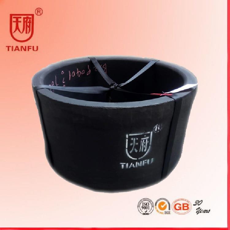 厂家直销大口径熔铝石墨坩埚