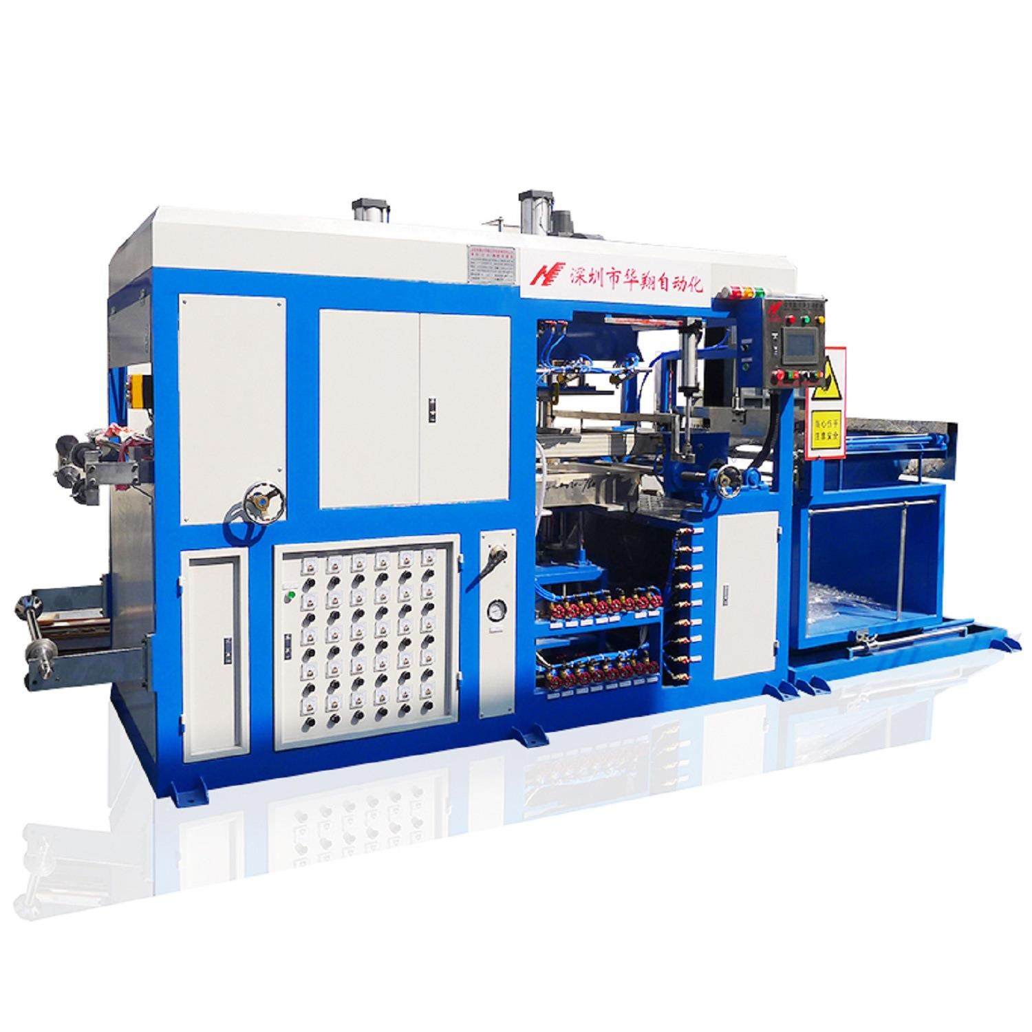 深圳厂家全自动小高速真空热成型机生鲜食品托快餐盒生产机械