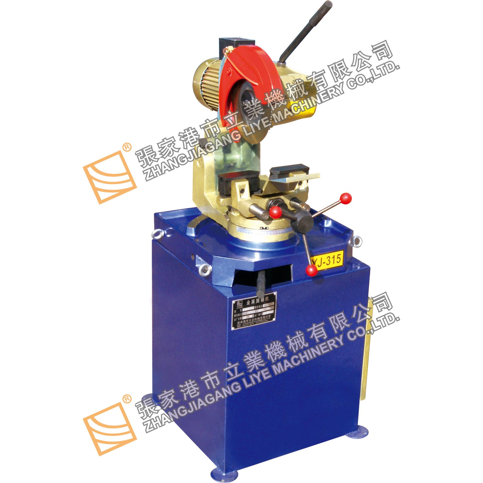 厂家供应YJ-315S手动切管机金属圆锯机自动切割金属切管机