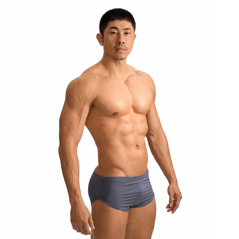 男士可拆开合低腰冰丝平角内裤阿罗裤家居裤