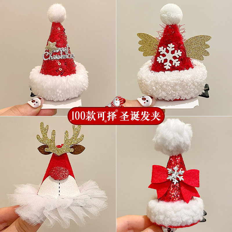 圣诞发夹圣诞节头饰新款儿童