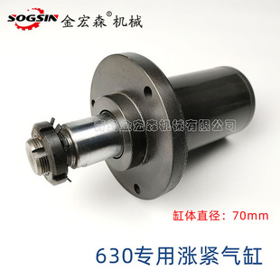 砂光机涨紧气缸木工宽带重型砂光机涨紧气缸 青岛宽带砂光机配件