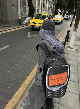 梦中情包！诺基亚造型双肩包