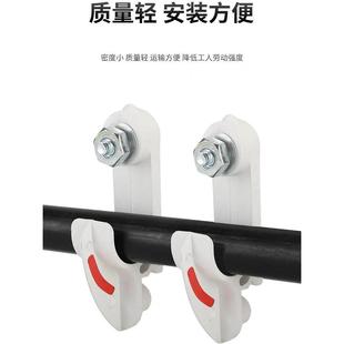 PVC20 矿用电缆挂钩GL 120型阻燃绝缘塑料挂钩工地隧道煤矿13连钩