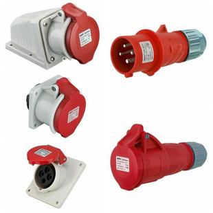 533 weipu工业插头插座 2618 5618 16A4芯 威浦 6618 TYP233