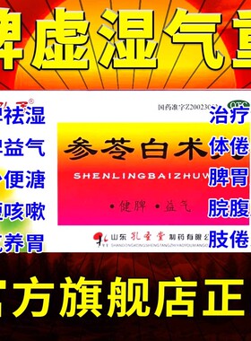 参苓白术丸散健脾益气体倦乏力脾虚人参中药调理脾气虚茯苓正宗