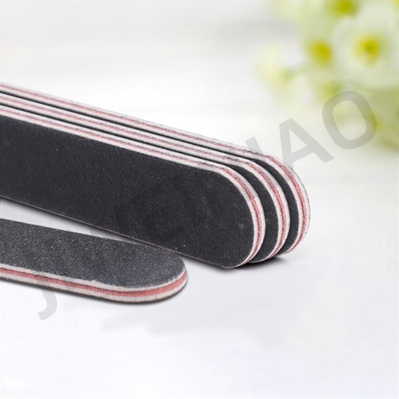 Nail File 100/180/240 10pcs Grey/Black Removable SandPaper