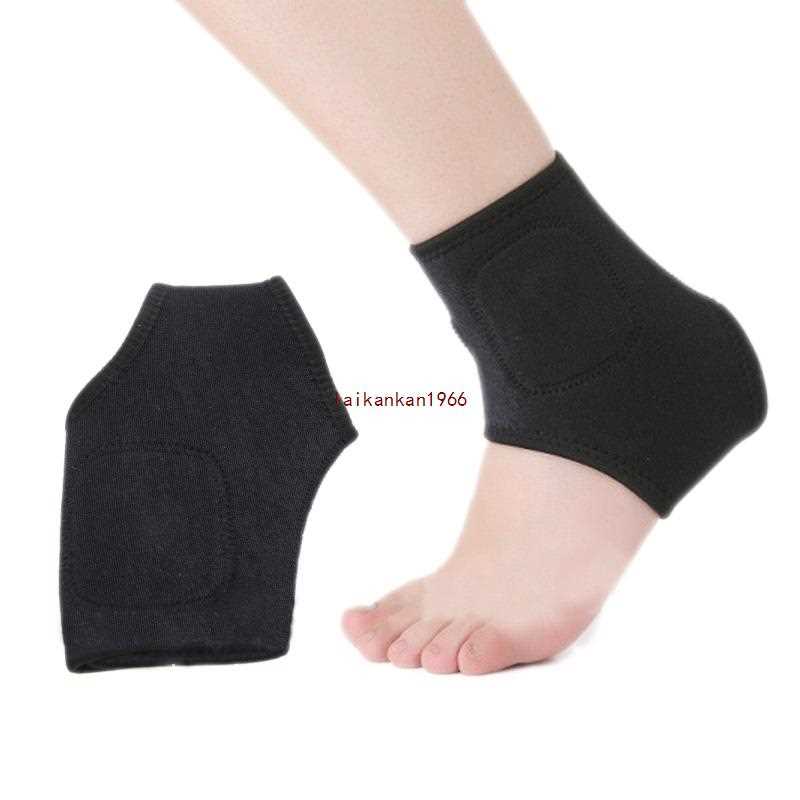 Black Professional Super Strong Ankle Bandage adjustable Ank