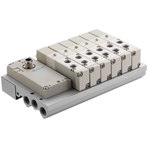 JELPC佳尔灵电磁阀阀岛集成阀阀板4V110 4V210组合阀多路阀气缸