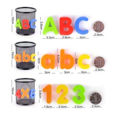 极速.26pcs Magnetic Letter Numbers Alphabet Fridge Magnets C