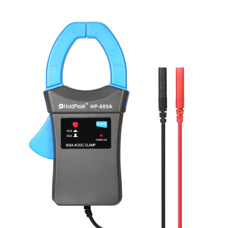Digital Clamp Meter 600A AC Current Clamp Adapter with Test