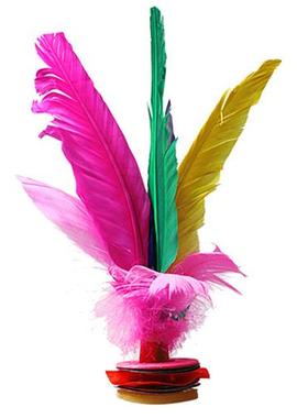 1Pc Colorful Chinese Jianzi Feather Kicking Shuttlecocks Foo