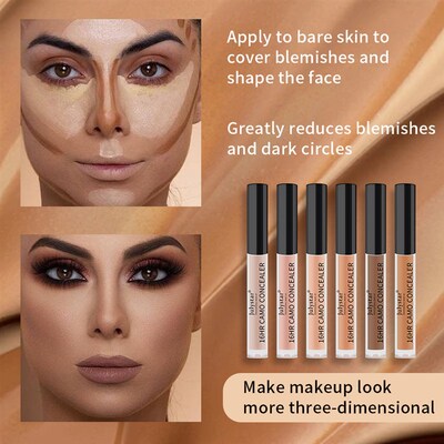 Waterproof Matte Liquid Concealer Long Last Flawless Acne An