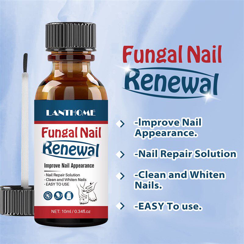 LANTHOME nail repair solution clean whiten nourish fungal