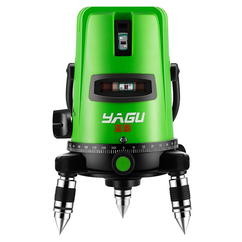 。亚固绿光水平仪激光2线3线5线高精度强水光细线红外线自动调平