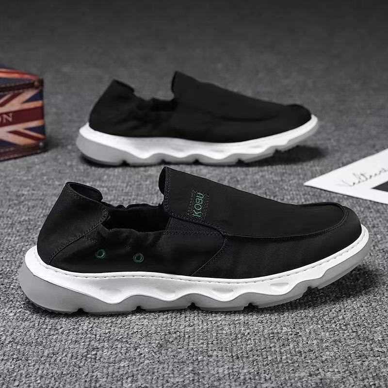 2022 New Old Beijing Cloth Mens Loafers Shoes Spring an