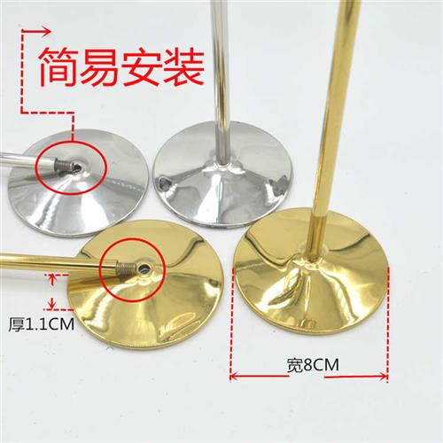 桌号牌婚庆桌卡数字不锈钢台号牌酒店餐桌牌排号牌餐牌饭厅高台牌