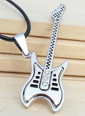 (Titanium steel jewelry music home electronic guitar diamond