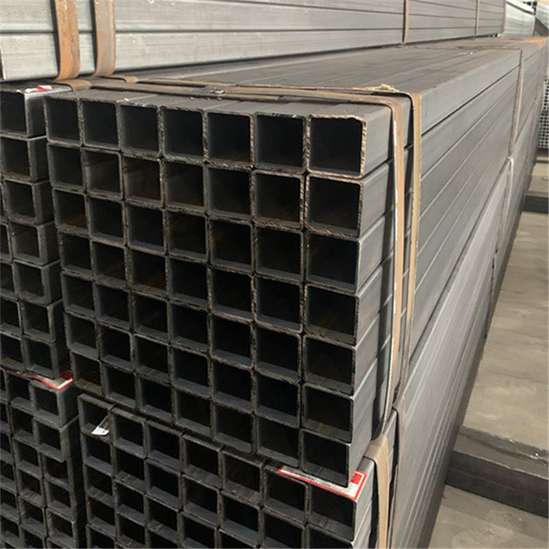 热浸镀锌方管100*100黑方管空心方管方通Q345b大口径方管矩形管扁