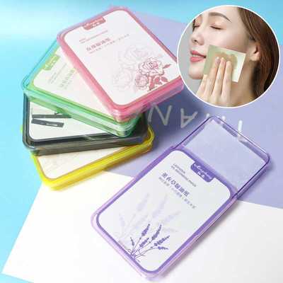 600pcs/2Box Control Blotting Absorbent Paper Face Oil Absorb