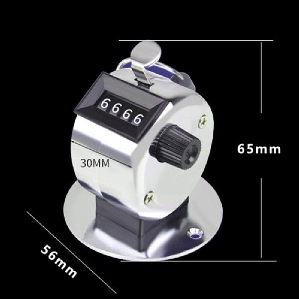 Bell Counter Hand Pitch Laps Counter Manual Mechanical