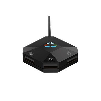 好货New USB Hub Adapter Keyboard Mouse Game Controller