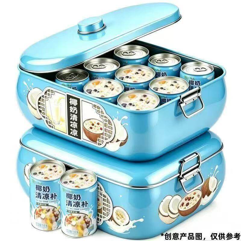 正宗南特产国货椰奶清补凉蛋白饮果味/风味/果汁饮料