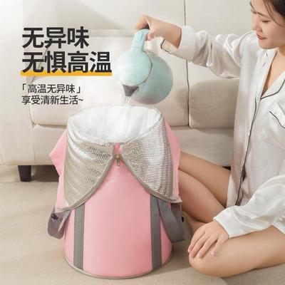 泡脚桶便携式保温护膝折叠泡脚袋加高加深过膝家用宿舍泡脚盆熏蒸