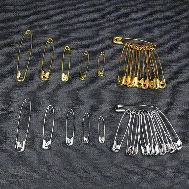 小别针衣服吊牌迷你隐形收腰固定床扣针葫芦回形黑色小号曲别针