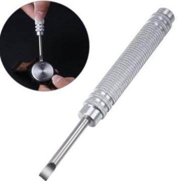 修表工具 翘底盖 手表开后盖换电池工具 撬刀 彩盒包装彩色铝柄