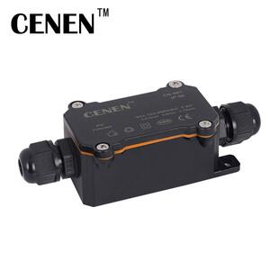 ip68防水接线盒定制 户外地埋灯防水盒子一进一出电缆接线盒