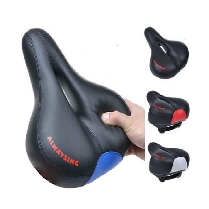 山地自行车鞍座大屁股座垫坐垫 加宽加大加厚弹簧避震球软车座