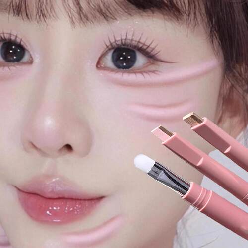 双头3D卧蚕笔高光修容不易晕染